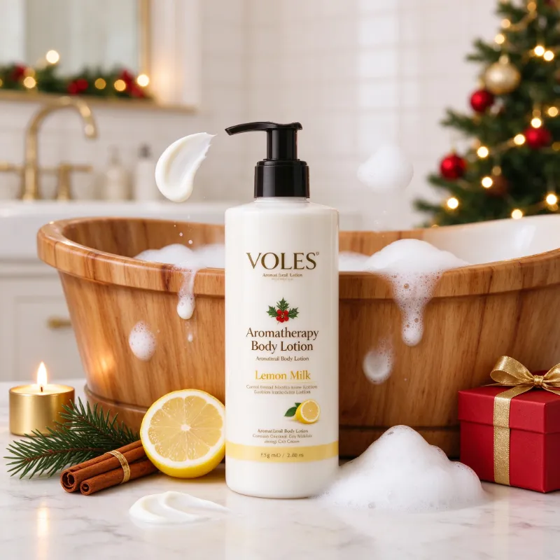 VOLES natural essential oil body lotion