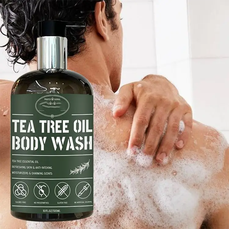 การล้างร่างกายของ Tea Tree Oil